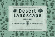 Desert Landscape Design Set