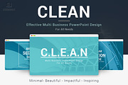 Clean Multi PowerPoint Template