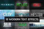 Modern Text Effects