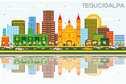 Tegucigalpa Honduras City Skyline 