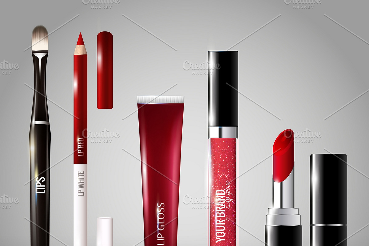 Cosmetology Realistic Products Set in Graphics - product preview 8