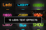 LEDs Lights Text Effects
