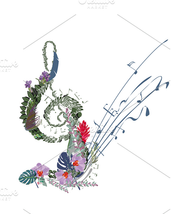Musical collection. in Illustrations - product preview 4