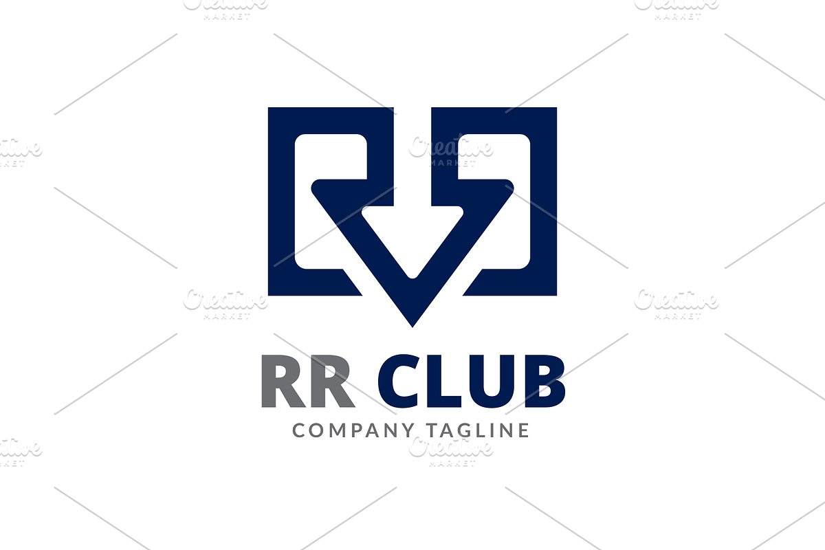 RR Club Logo in Logo Templates - product preview 8