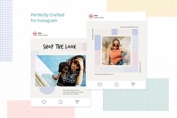 Instagram Pack - POLA in Instagram Templates - product preview 1
