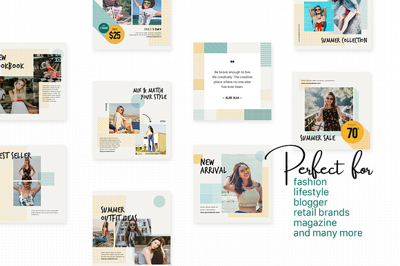 Instagram Pack - POLA in Instagram Templates - product preview 2