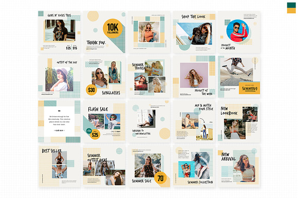 Instagram Pack - POLA in Instagram Templates - product preview 4