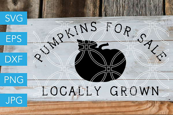 Pumpkins for Sale SVG Farm SVG