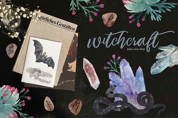 Watercolor Set | WITCHCRAFT
