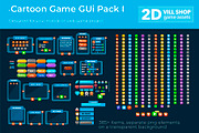 Cartoon Game Gui Pack I