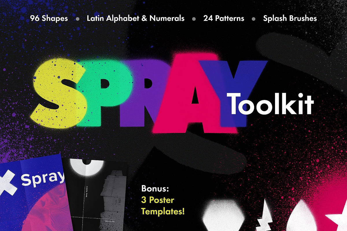 Spray Art Painter’s Toolkit in Photoshop Brushes - product preview 8
