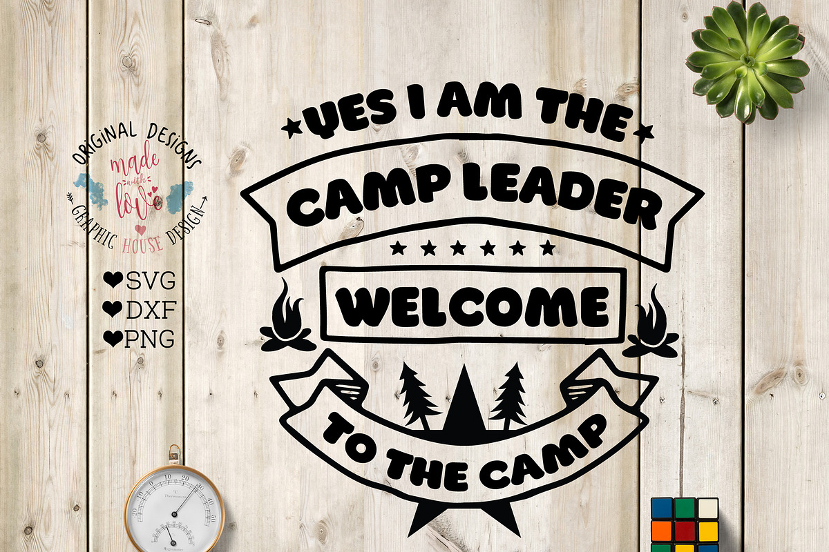 Camp Leader Welcome to The Camp in Illustrations - product preview 8