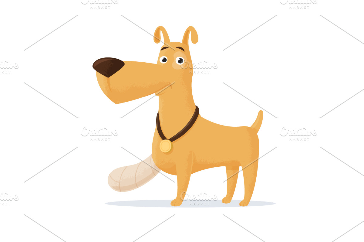 Injured Dog in Illustrations - product preview 8