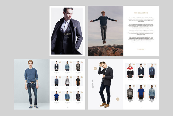 Simply Apparel Catalog in Brochure Templates - product preview 1