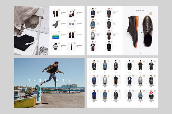 Simply Apparel Catalog in Brochure Templates - product preview 3