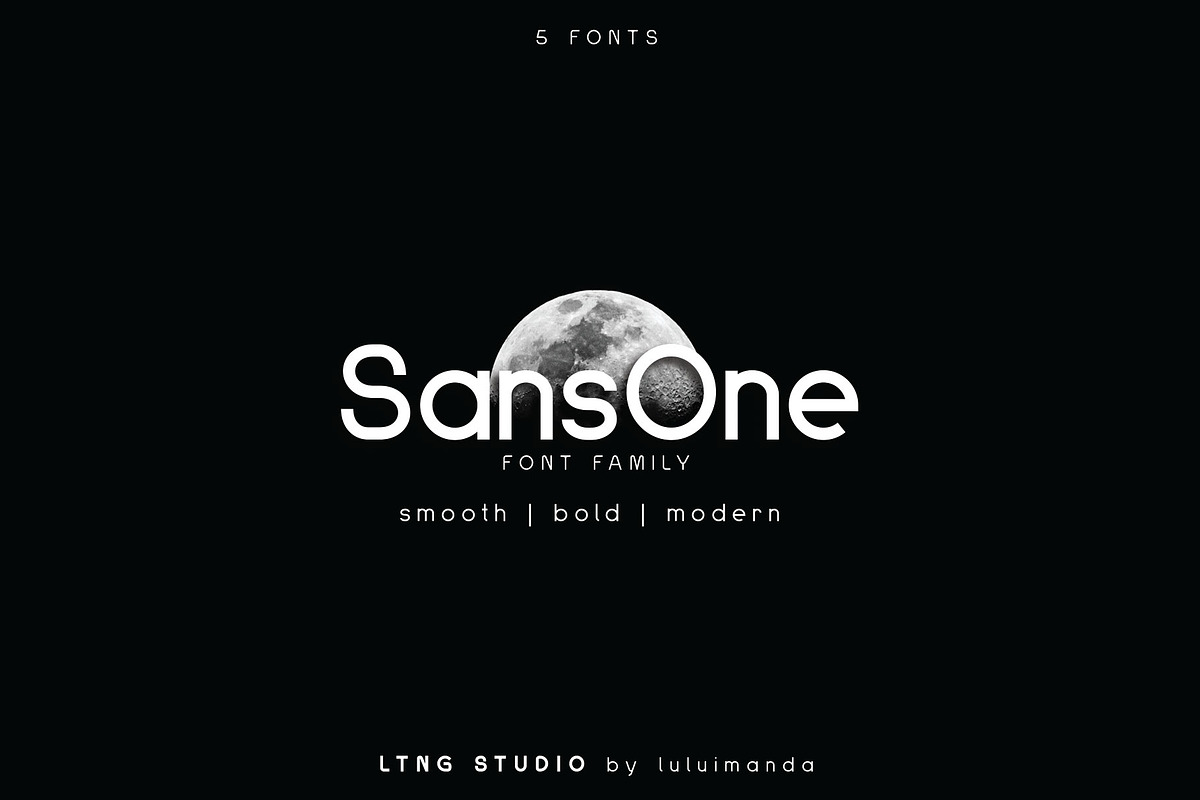 SansOne Font Family in Sans-Serif Fonts - product preview 8