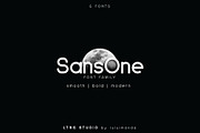 SansOne Font Family