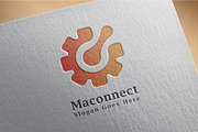 Machine / connect / logo