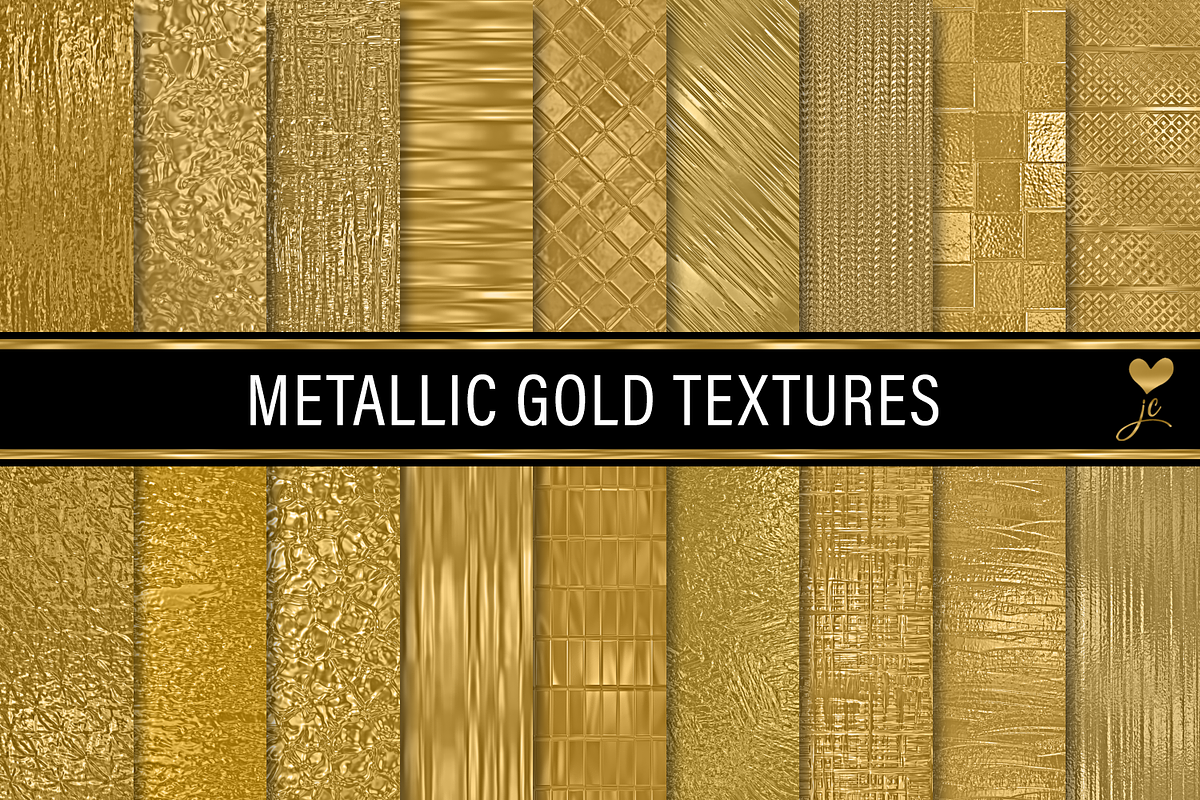 Metallic Gold Textures in Textures - product preview 8