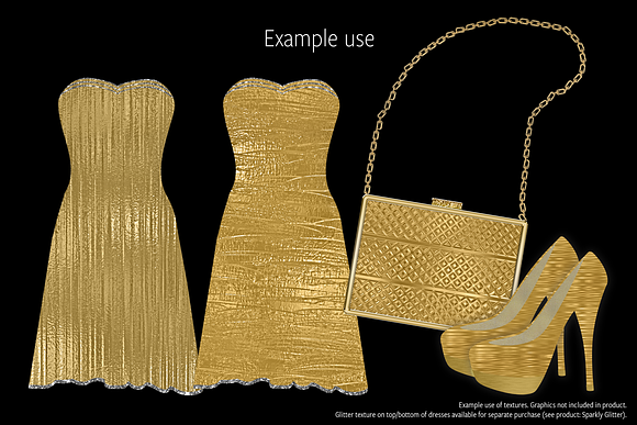 Metallic Gold Textures in Textures - product preview 5
