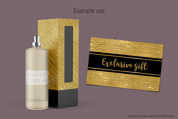 Metallic Gold Textures in Textures - product preview 7
