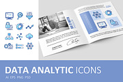 Data Analytic Icons Set