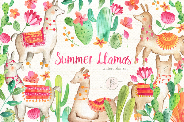 Summer Llamas