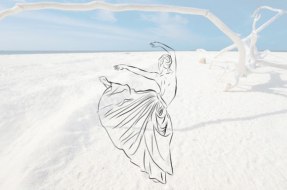 Ballet dancer ballerina in Illustrations - product preview 1