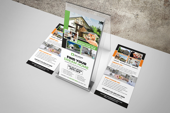 Real Estate Postcard & Rackcard v3 in Postcard Templates - product preview 7