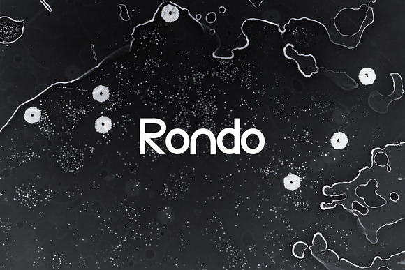 Rondo Font  in Sans-Serif Fonts - product preview 1