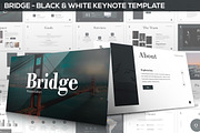 Bridge - Black & White Keynote Prese