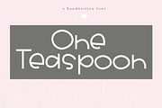 One Teaspoon - Bold Handwritten Font