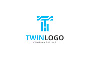 Twin T letter Logo