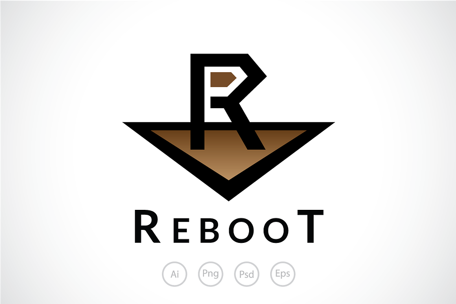 Letter R Reebot Logo Template in Logo Templates - product preview 8