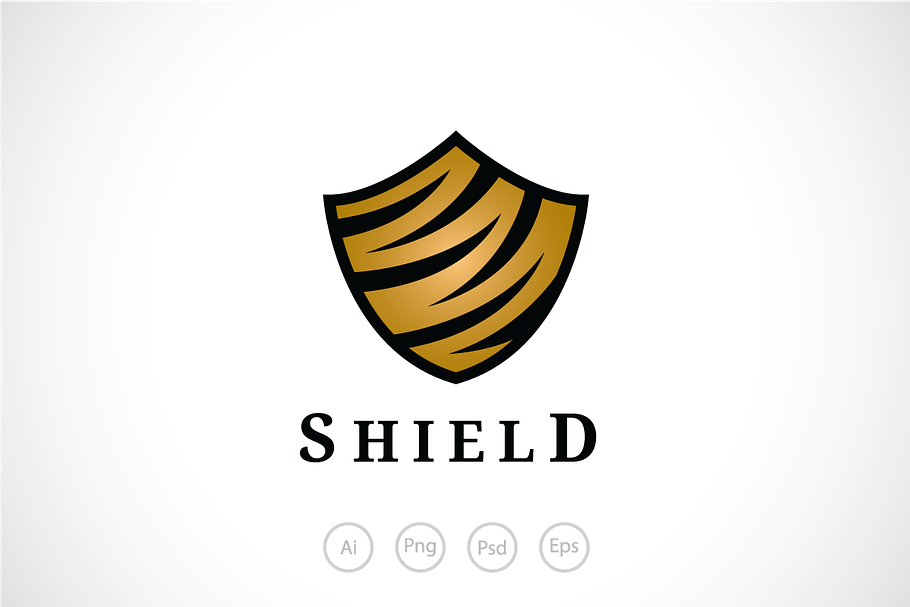 Tiger Shield Logo Template in Logo Templates - product preview 8