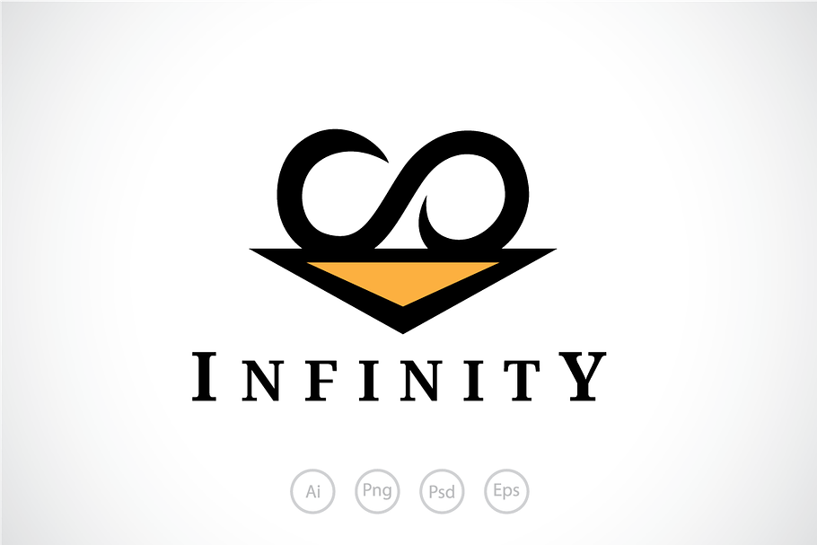 Triangle Infinity Logo Template in Logo Templates - product preview 8