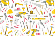 Seamless pattern of Tools