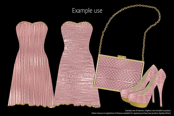 Metallic Rose Gold Textures in Textures - product preview 5