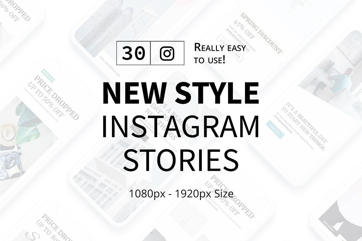 New Style Instagram Stories in Instagram Templates - product preview 8