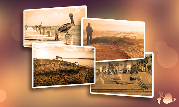Memories - Photo frame template in Print Mockups - product preview 2
