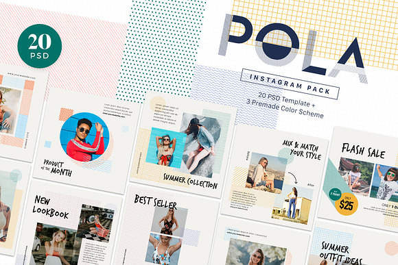 Instagram Pack - POLA in Instagram Templates - product preview 9
