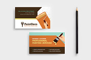 Painter & Decorator Business Card