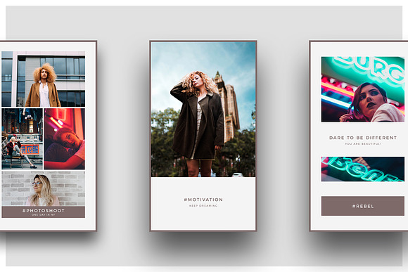 ANIMATED Minimal Insta Storis in Instagram Templates - product preview 1