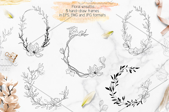 ❀Magnolia collection❀ in Objects - product preview 5