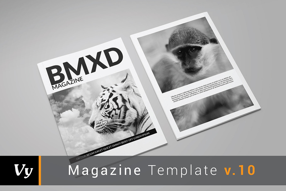BMXD Magazine Template in Magazine Templates - product preview 8