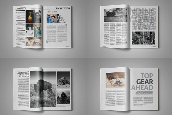 BMXD Magazine Template in Magazine Templates - product preview 1