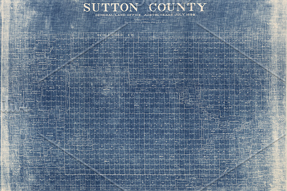 Antique Rural Plan Blueprints in Textures - product preview 4