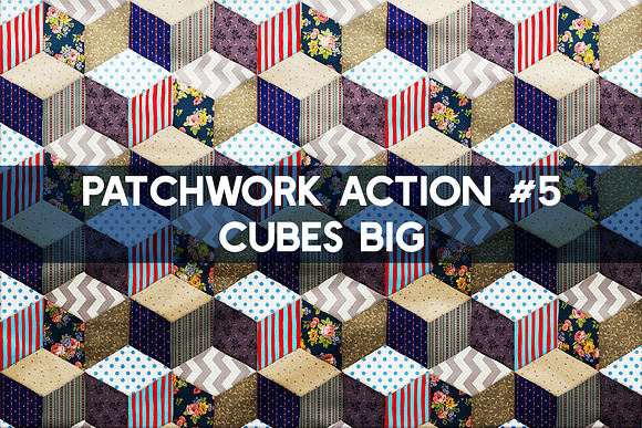 PATCHWORK Effect Photoshop TOOLKIT in Add-Ons - product preview 9
