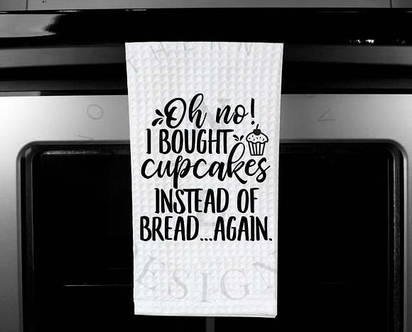 Cupcakes Instead of Bread in Illustrations - product preview 1
