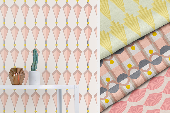 Geo Deco in Patterns - product preview 6